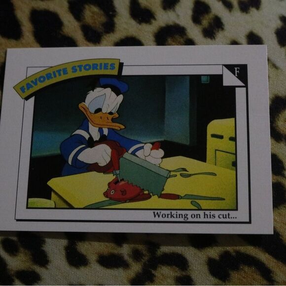 FS Donald's Crime F87 Disney Card - Picture 1 of 2